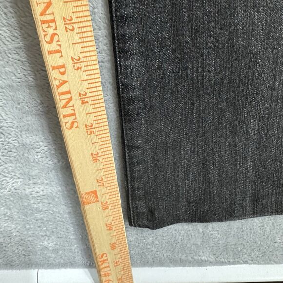 Georgiou Studio Women 6 Black Mid Rise Bootcut Jeans Vintage Y2K - Picture 8 of 10